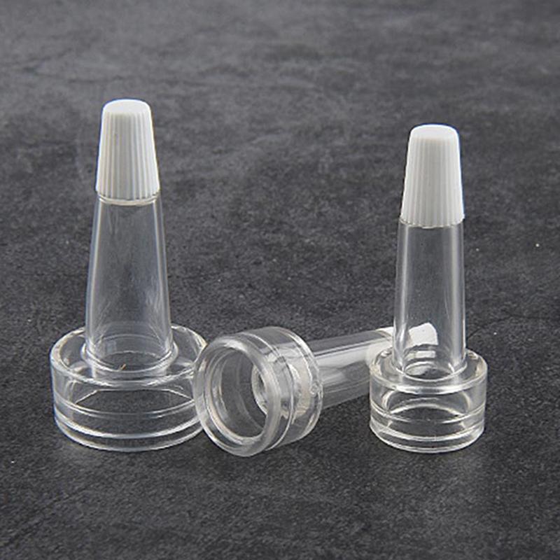 10Pcs Mini Refillable Bottles Sample Empty Bottle With Cap Powder Filling Bottle