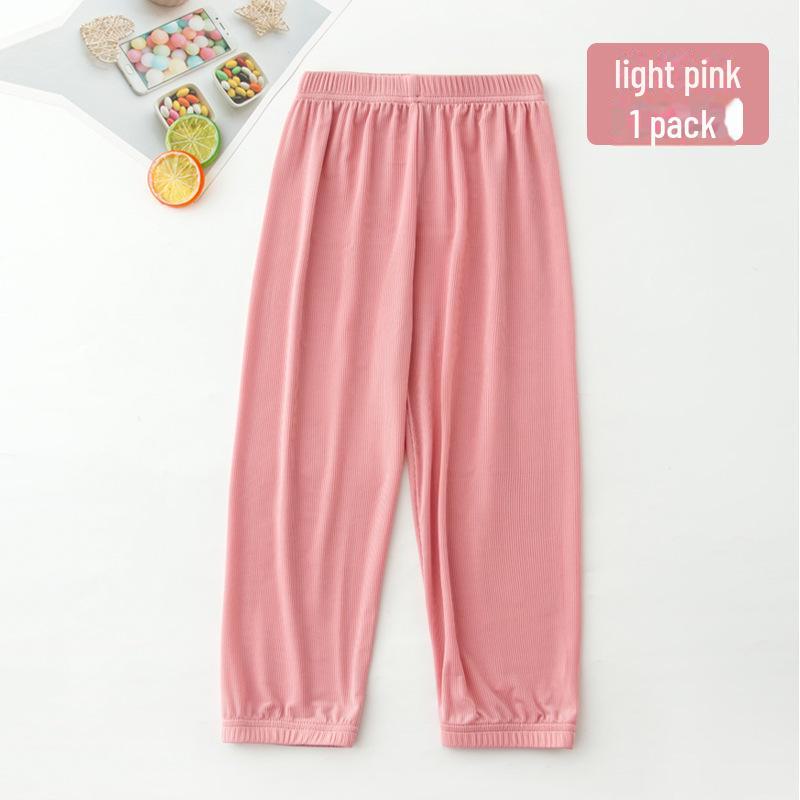 

Детские антимоскитные шаровары Ice Silk, весна/лето, свободный крой для мальчиков и девочек 160 cm