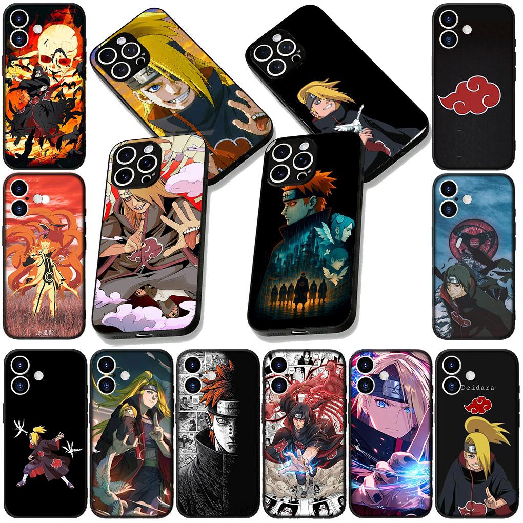 for Motorola Moto Edge 70 60 Fusion NEO Pro G Stylus G56 G96 G52 G04 G05 20 Case Deidara Narutos Pain Akatsuki Uchiha Itachi