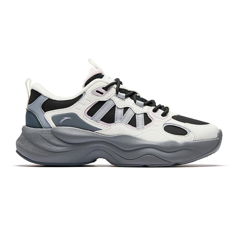 Anta Cushioning, Wear Resistant Low Top Chunky Sneakers Women's 122548840-7