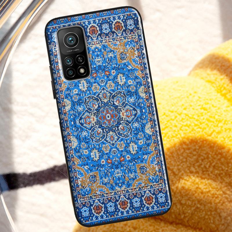 Persian Carpet Floral Pattern Case For POCO X3 NFC X3 GT F3 M3 M4 Pro Back Cover Xiaomi Mi 11 Lite 10 Mi 11T Pro 10T