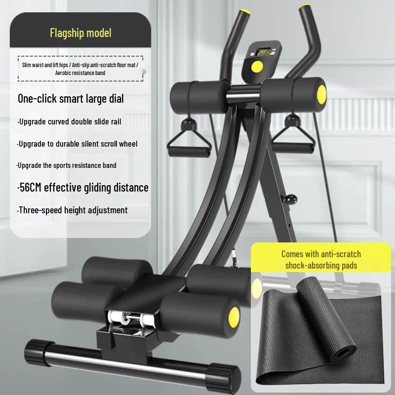 Yanziran 6-Wheel Automatic Rebound Abdominal Exerciser