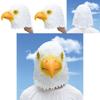 White Eagle Mask Latex Animal Head Mask For Costume Parties And Halloween Celebrations