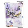 Butterfly 5D Diamond Painting Full Round Drill Mosaic Diamond Embroidery Belief In Heart Cross Stitch Kits Home Decor Home Decor