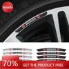 Bil Varm 2025 4st Bilfälg Aluminiumlegering Dekorationsdekaler För Honda Civci CRV Accord Mugen Prelude FIT City CRZ CRX Ja