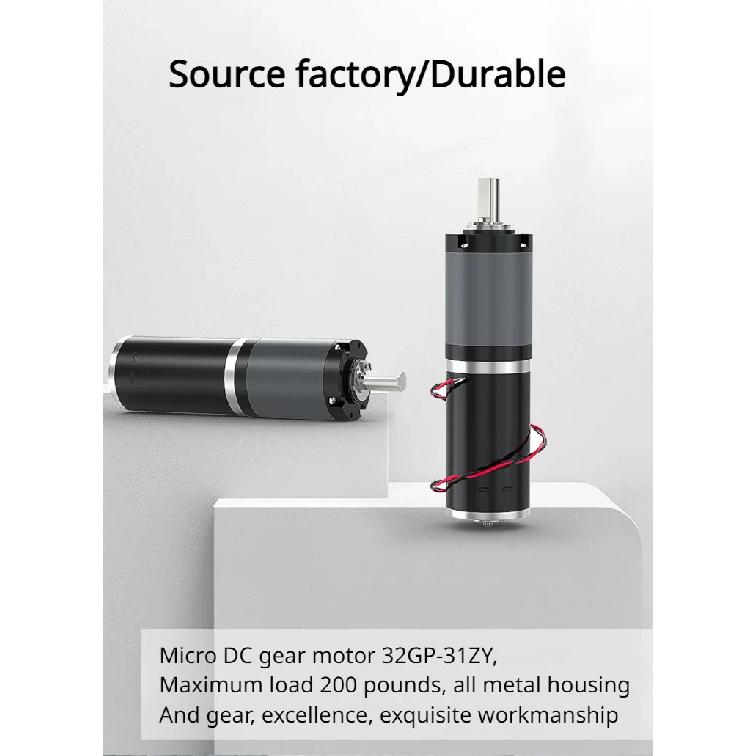 32GP-31ZY Miniature Planetary Reducer Diameter DC 12V 24V Reducer Motor Low Speed Speed Regulation Large Torque Small Motor