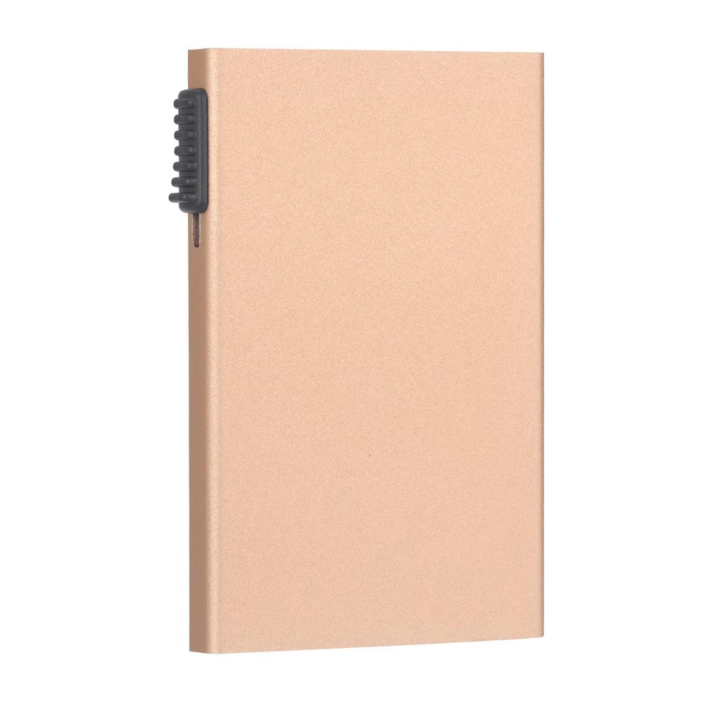 Rfid Credit Card Holder Smart Wallets Men ID Bank Cardholder Case Metal Thin Slim Pop Up Aluminium Minimalist Wallet Gift