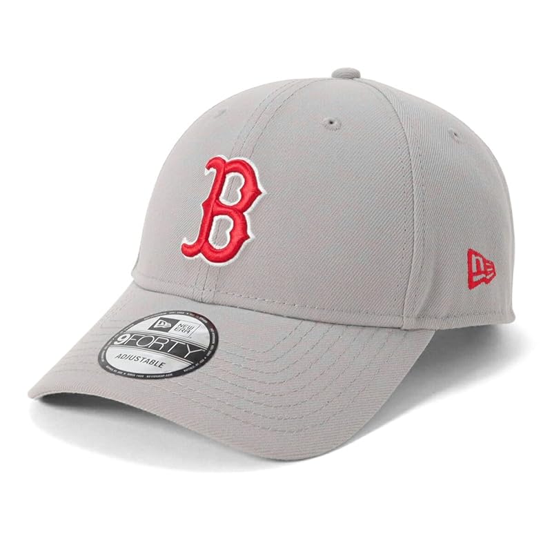 

[New Era] cap 9FORTY MLB BOS gray FREE 940VS WOVEN LABEL BOSRED GRY 14388679 NER36C0007