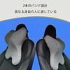 Car Headrest, Neck Pillow, Cervical Support, Adjustable Height, Neck Cushion, Reduces Fatigue While Riding (Gray)