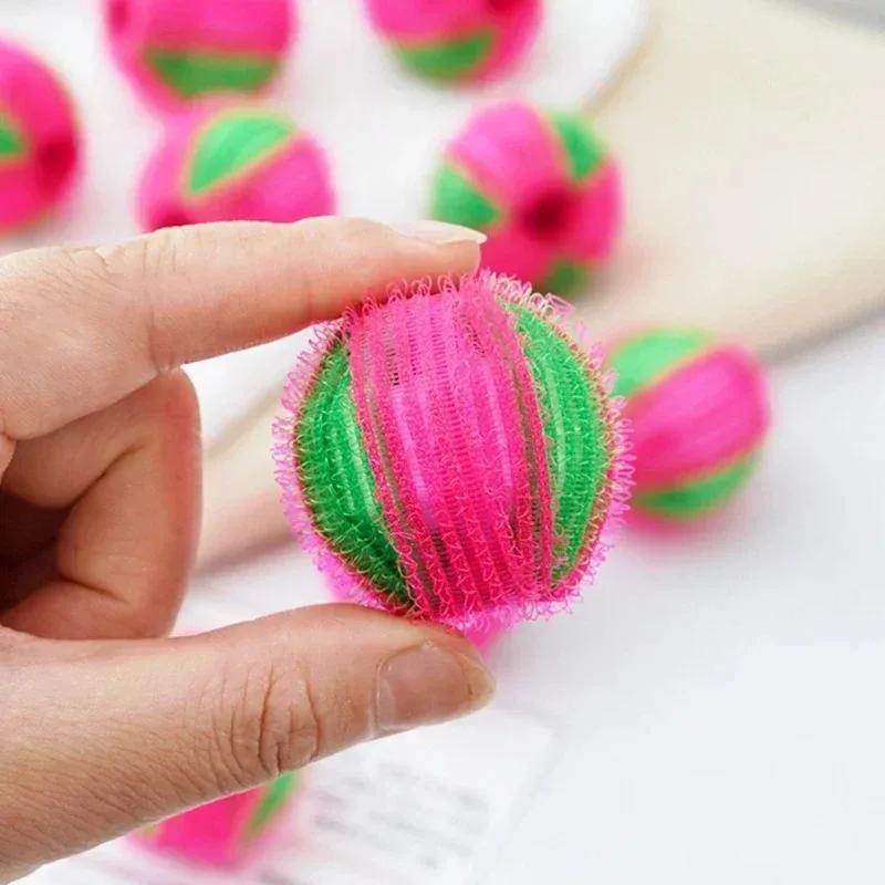 3-48Pcs Pet Hair Remover for Laundry Dryer Balls Reusable Washing Machine Hair Catcher Pet Dog Cat Hair Catcher Household Clean