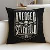 Cushion Cover Cushion Cover Pillowcase, Anti-Mite Invisible Zipper, Linen Sofa Cushion A-Avenged S-Sevenfold