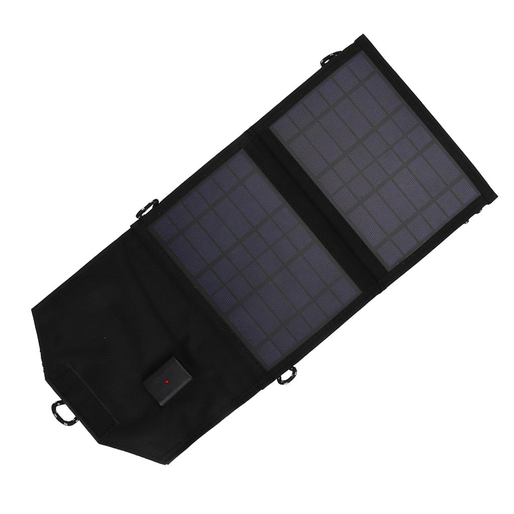 Folding Solar Panel Charger Polycrystalline Silicon 7W 5V USB Port Solar Charger for Outdoor Activities
