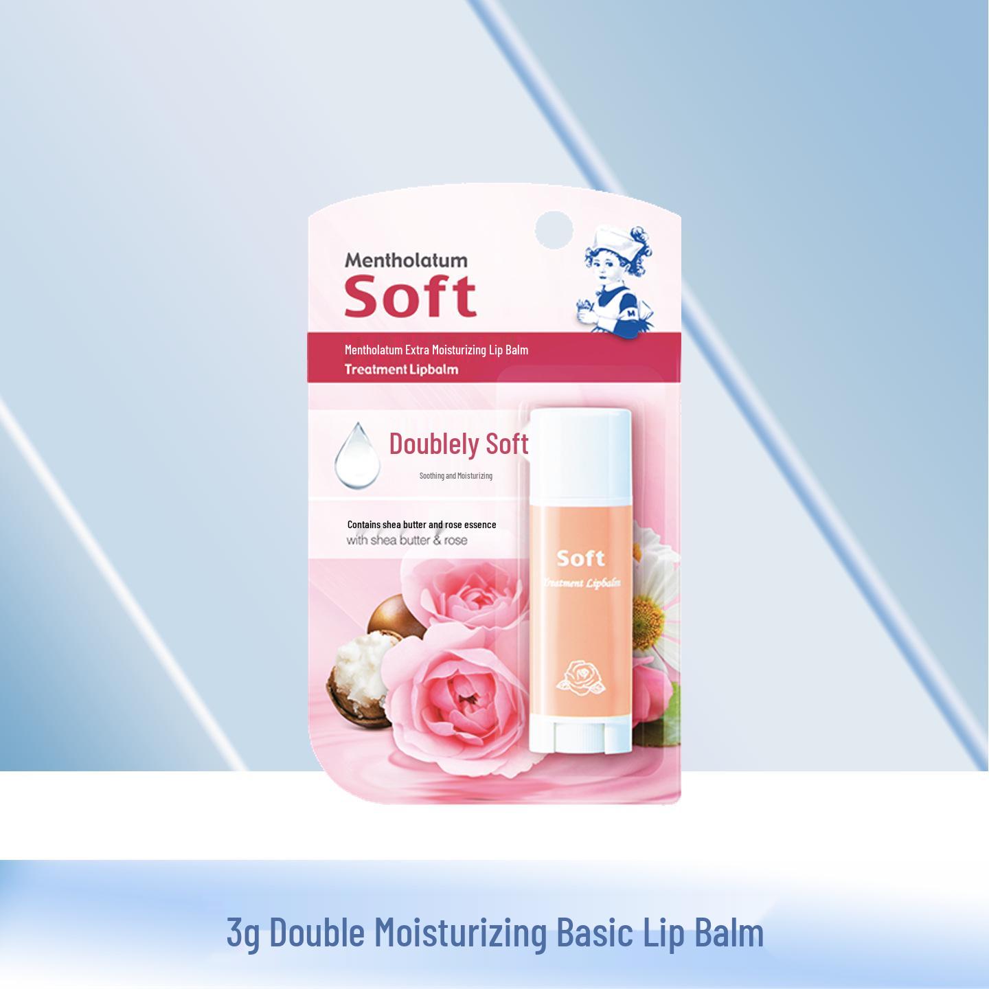 Mentholatum Hydrating Mint Intensive Lip Balm - Moisturizing & Anti-Cracking Formula