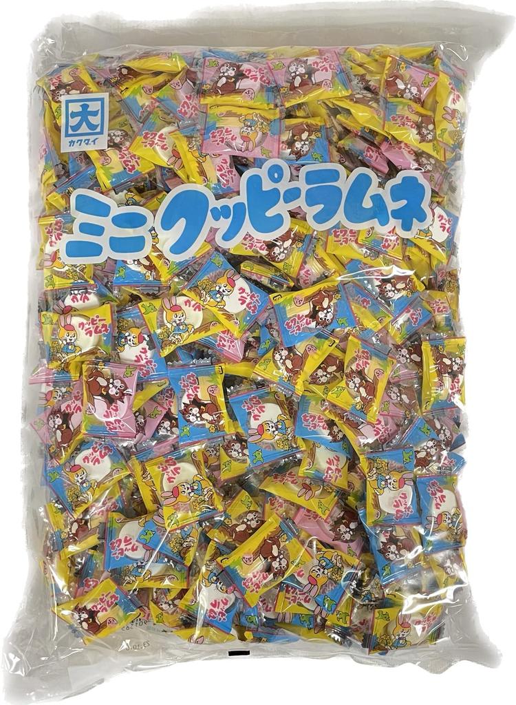 Kakudai Mini Cuppy 1kg x 2 bags Sweets Ramune, (Yukkun's Warehouse)