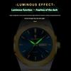 Top Brand Luxury New Men's Watch Waterproof Luminous Quartz Calendar Wrist Watch