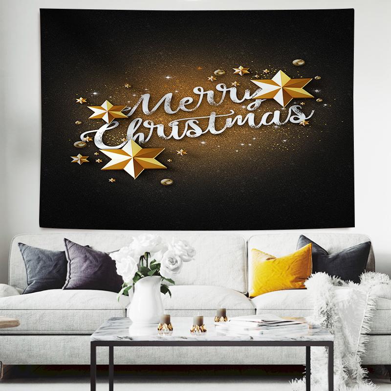 Christmas Balls And Snow Wall Hanging Tapestry Christmas Wall Hanging Tree Wall Hanging Gorgeous Christmas Tree Fireplace Gifts