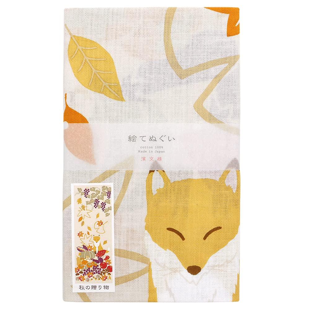 Hamamonyo Illustrated Tenugui Autumn Gift (Cloth)