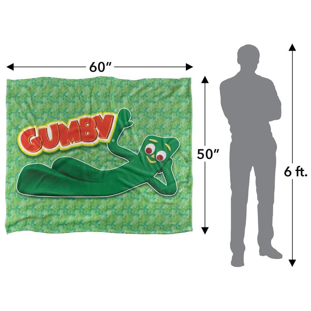 Gumby Chilling Silky Supersoft Blanket