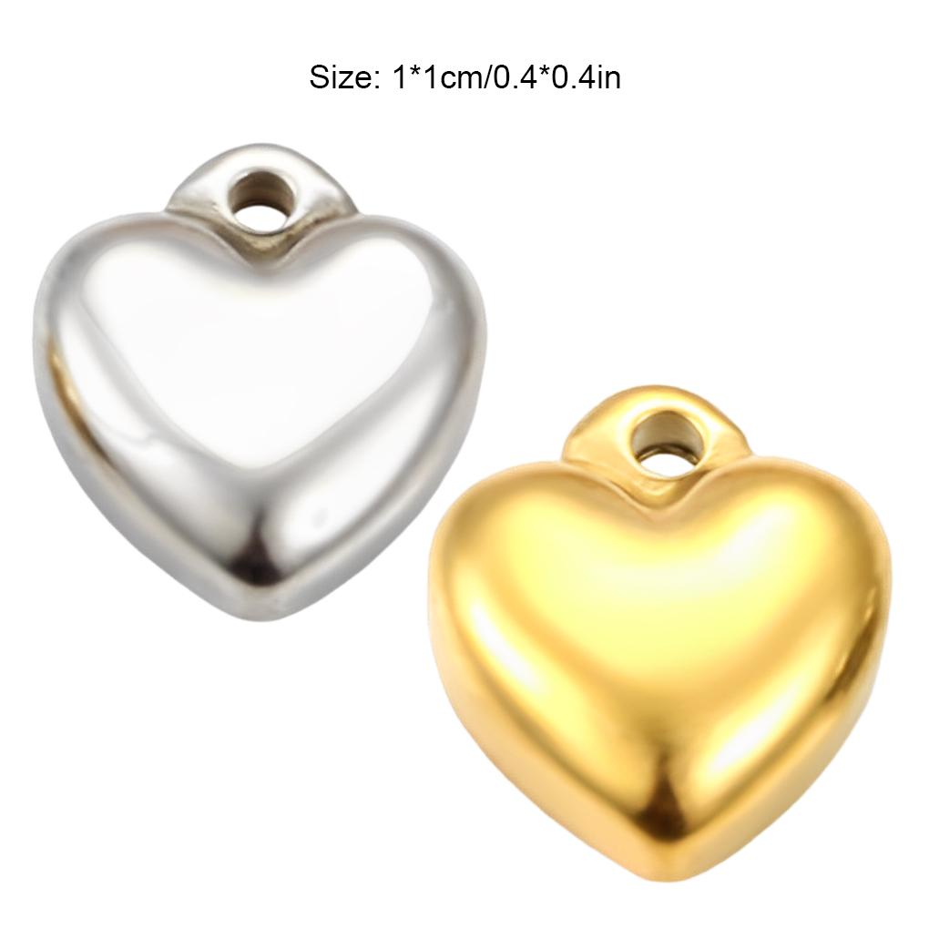 Necklace Pendant Bangle Anklet Romantic Heart Shaped Pendants Hanging Decoration Handmade Handicraft Accessories