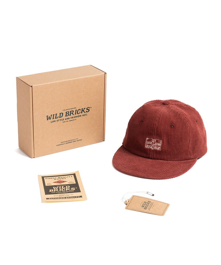 Waildeubeuligseu Cd Bookshop Camp Cap (Crimson Red)
