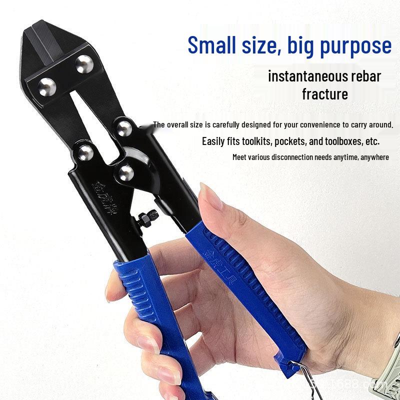 Golden Tiger 8" Multifunctional Labor-Saving Rebar, Cable & Steel Wire Cutters Pliers