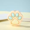 Interactive Cat Paw Keychain Press Toy for Stress Relief Keyring Office Travel Sturdy Plastic Accessory Gift