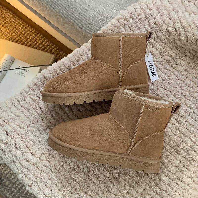 New Style Shoes: Retro, Fashionable, Warm Ankle Boots, Snow Boots, Fleece and Thickened Cotton Boots