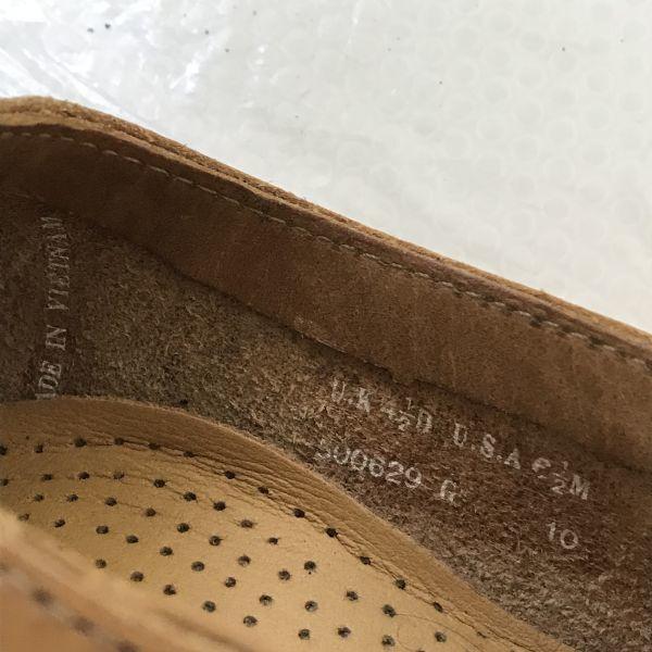 Clarks Wallabees Leather Moccasin Brown 4.5/23.0-23.5cm(USED)