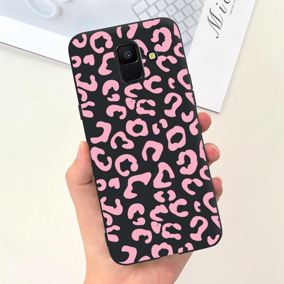 For Samsung Galaxy A6 Plus 2018 Case SM-A605F Cute Dinosaur Cartoon Cover Soft TPU Phone Case For Samsung A6 2018 A600F A6+ Bags