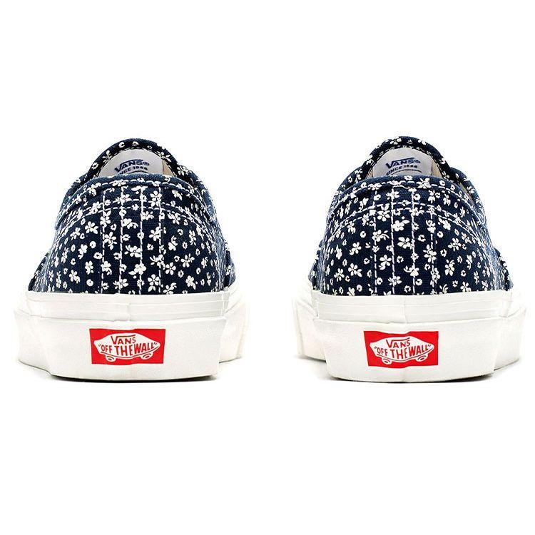 Vans Authentic 44 DX Anaheim Factory - OG Floral Navy Unisex Sneakers Blue VN0A7Q5CNVY