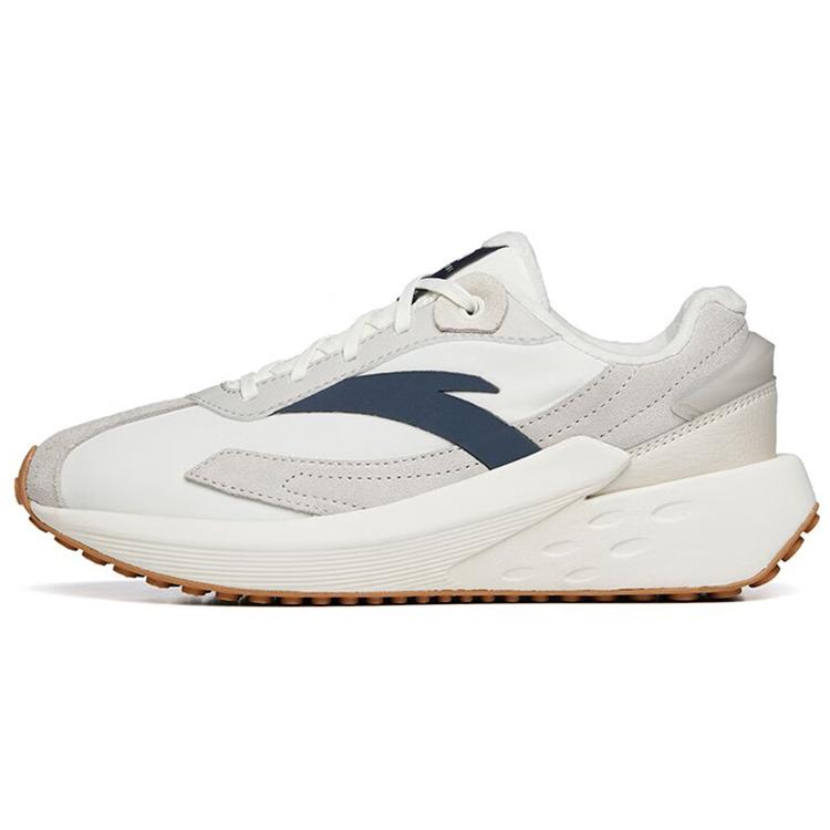 

Anta Icing Textile, Leather Fleece lined Cushioning Slip Resistant Abrasion Resistant Lightweight Low top Running Shoes 922248856-3 36