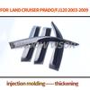 FOR 2003-2009 TOYOTA PRADO Window Visor,Side Window Deflector Weathershield Sun Rain Guard