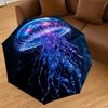 1pc Jellyfish, Galaxy Automatic Open/Close Umbrella with Windproof, 8-Rib Sturdy Canopy, Durable Ribs, Fashionable Design1190A