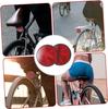 YFFSFDC Motorcycle Reflector Set of 2 Red 56mm Diameter Screw