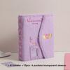 MINKYS Kawaii Fluffy Envelope Shape Plush A5 Kpop Photocard Binder Collect Book Idol Photo Card Holder Photocard Album