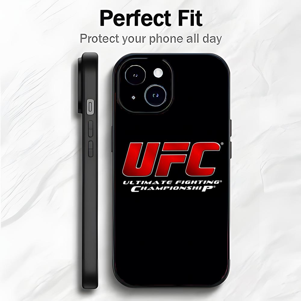 Brutale Kampfsportorganisation U-UFC Handyhülle Handyhülle Trend Weiche Verpackung Leicht Für iPhone17 16 15 14 ProMax