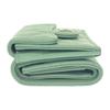 Chanel AP0230 Tri-fold Wallet Green Women