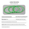 Seamless Polyurethane Round Belt - Rough Surface Motor Miniature Transmission O-Ring Conveyor Belt