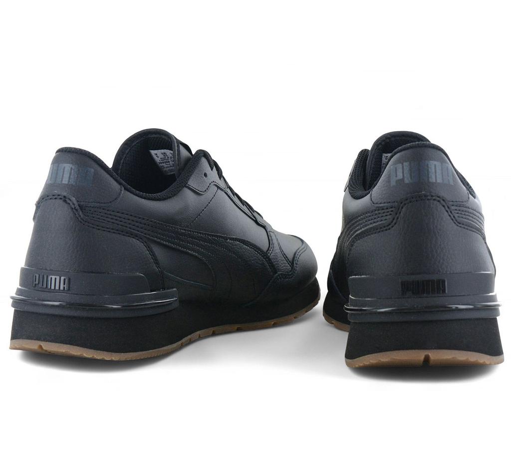 Puma ST Runner V4 Leather - Men's Sneakers Shoes Leather Black 399068-12 ORIGINAL