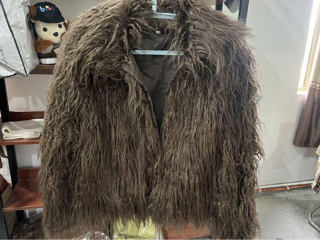 Available Now: 2024 Women's Fashion Solid Color Faux Fur Coat - Warm, Fuzzy, Long Sleeve Winter Outerwear.