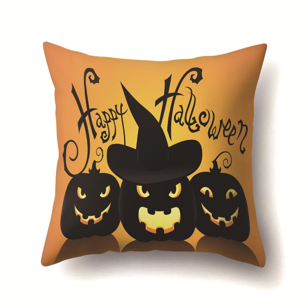 Halloween Kissenbezug Auto Lendenkissen Kürbis Sofa Kissenbezug Büro Zuhause Wohnzimmer Kissenbezug