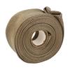 Durable Basalt Fiber Heat Shield Sleeve Fireproof Heat Proof Fuel Line Heat Shield Adjustable Exhaust Pipe Wrap Auto Wire Loom