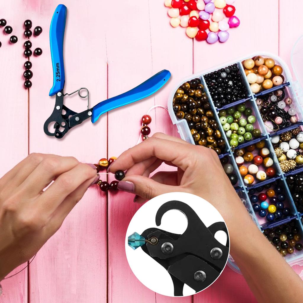 Repair Wire Rolling Pliers Craft Jewelry Making Round Nose Pliers 2.25mm 9-Pin Needle for Jewelry Beading Making Craft DIY