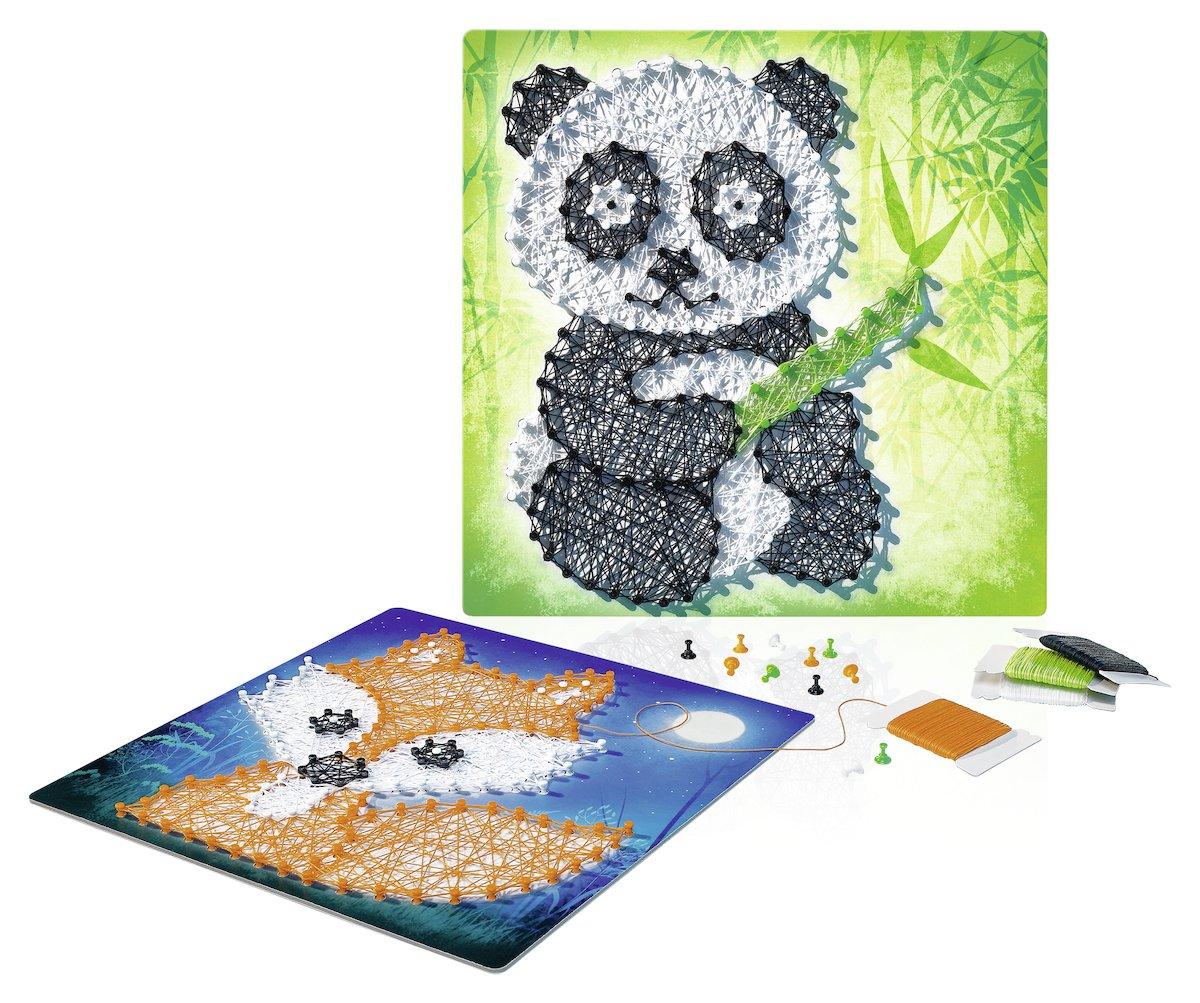 

Ravensburger String It Panda and Fox [Finger Brain Stimulation Training] 18029