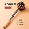 Handheld Wooden Massage Hammer Meridian Pat Massager Back Neck and Shoulder Elastic Elderly Percussion Back Hammer