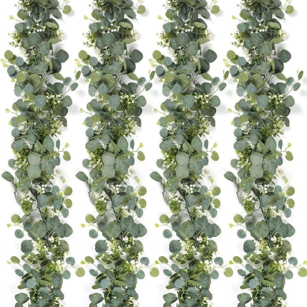 Vigne de rotin cache-tuyau de climatiseur pour arche de mariage et décoration extérieure
