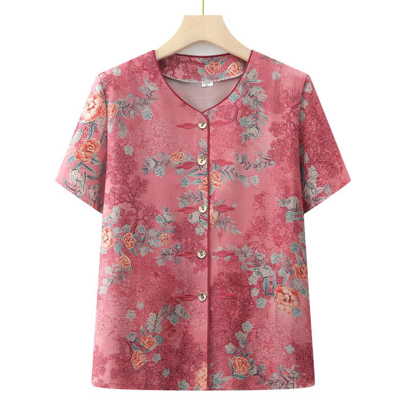 Elderly Women's Summer Short Sleeve Apparel