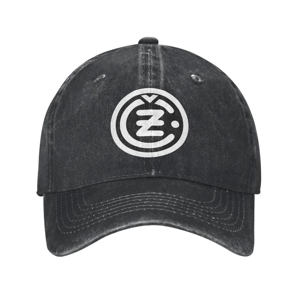 White CZ Guns Logo Denim Cap Casual Baseball Caps Adjustable Hat Summer Unisex Baseball Hats