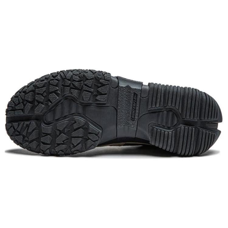 Li Ning CF Lite SS Slip Resistant Abrasion Resistant Low top Outdoor Shoes Men's Black Green AGLU071-1
