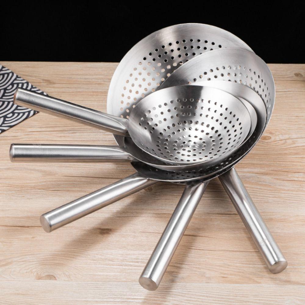 Handle Oil Filter French Fries Deep Fryer Oil Flour Oil Frying Scoop Oil Strainer Colander Skimmer